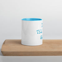 Tea Time Mug with Color Inside - Blue