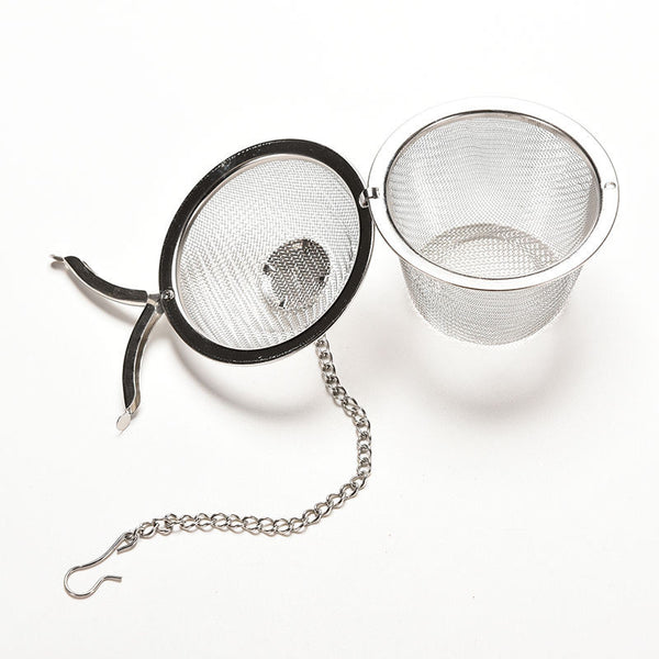 Basket & Chain Tea Infuser - Open