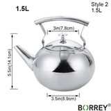 Stainless Steel Teapot With Tea Infuser