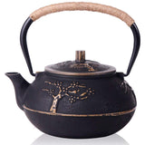 Japanese Cast Iron Teapot with Stainless Steel Infuser