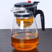 Heat Resistant Glass Teapot Tea Pot Infuser