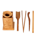 Handmade Bamboo Kung Fu Puer Tea Ceremony Utensils