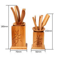 Handmade Bamboo Kung Fu Puer Tea Ceremony Utensils