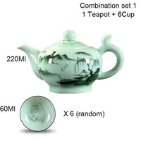 Chinese Longquan Celadon Teapot